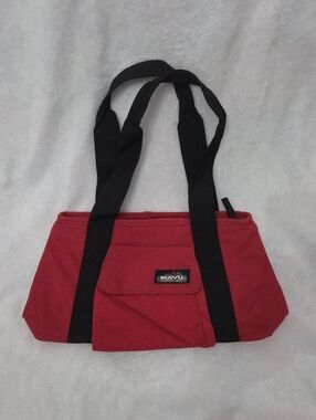Kavu Red Canvas Shoulder Bag Nwot